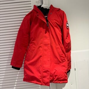 NWT Canada Goose Victoria Down Filled Red Parka XXS